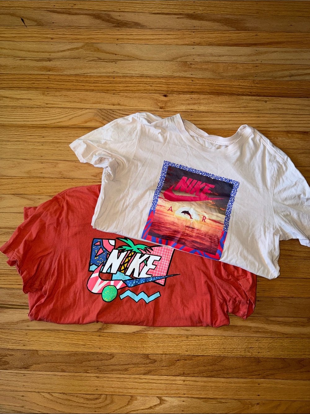 2 Nike Graphic Tees